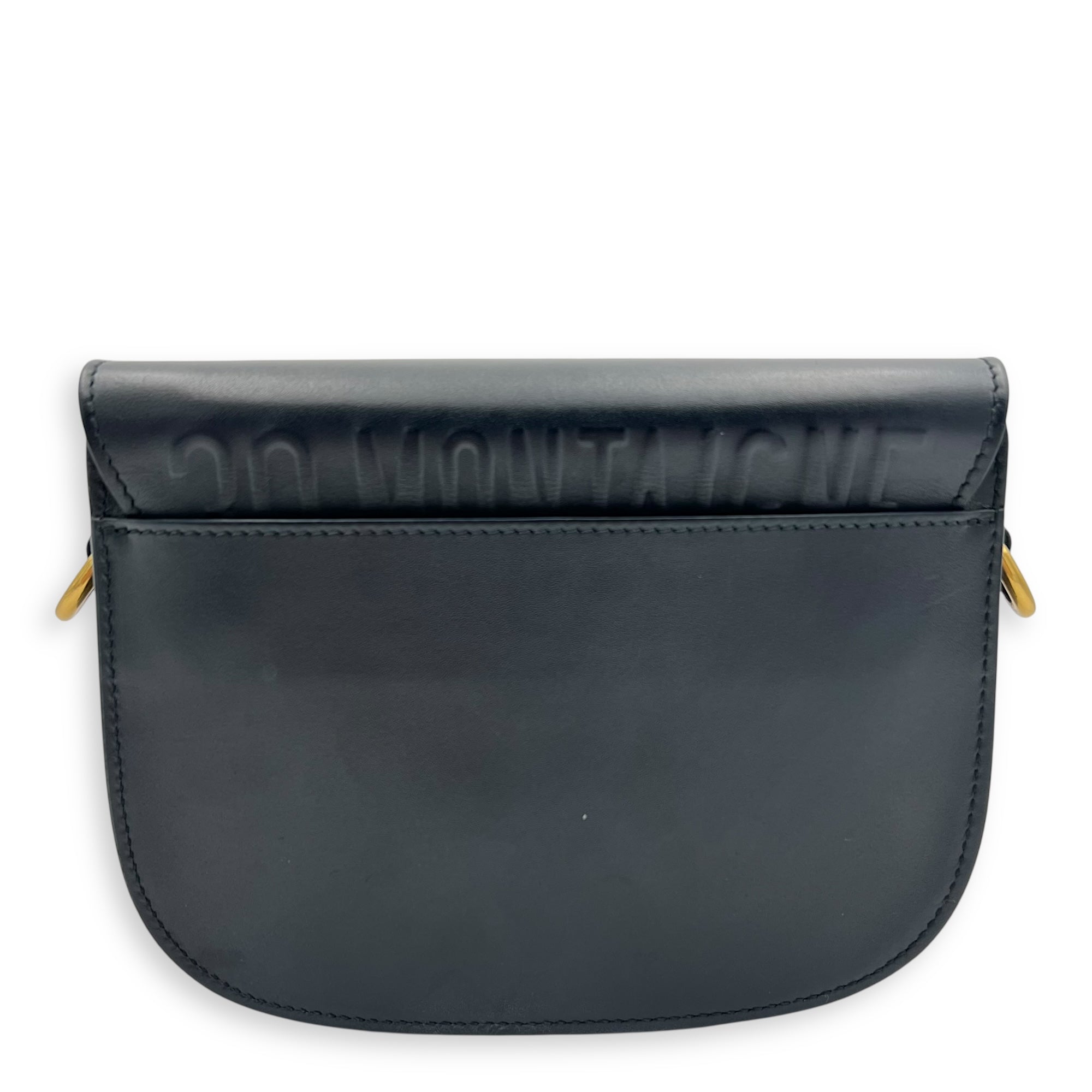 Bobby Shoulder Bag Small Black in Calfskin, Gold hardware - Image 3