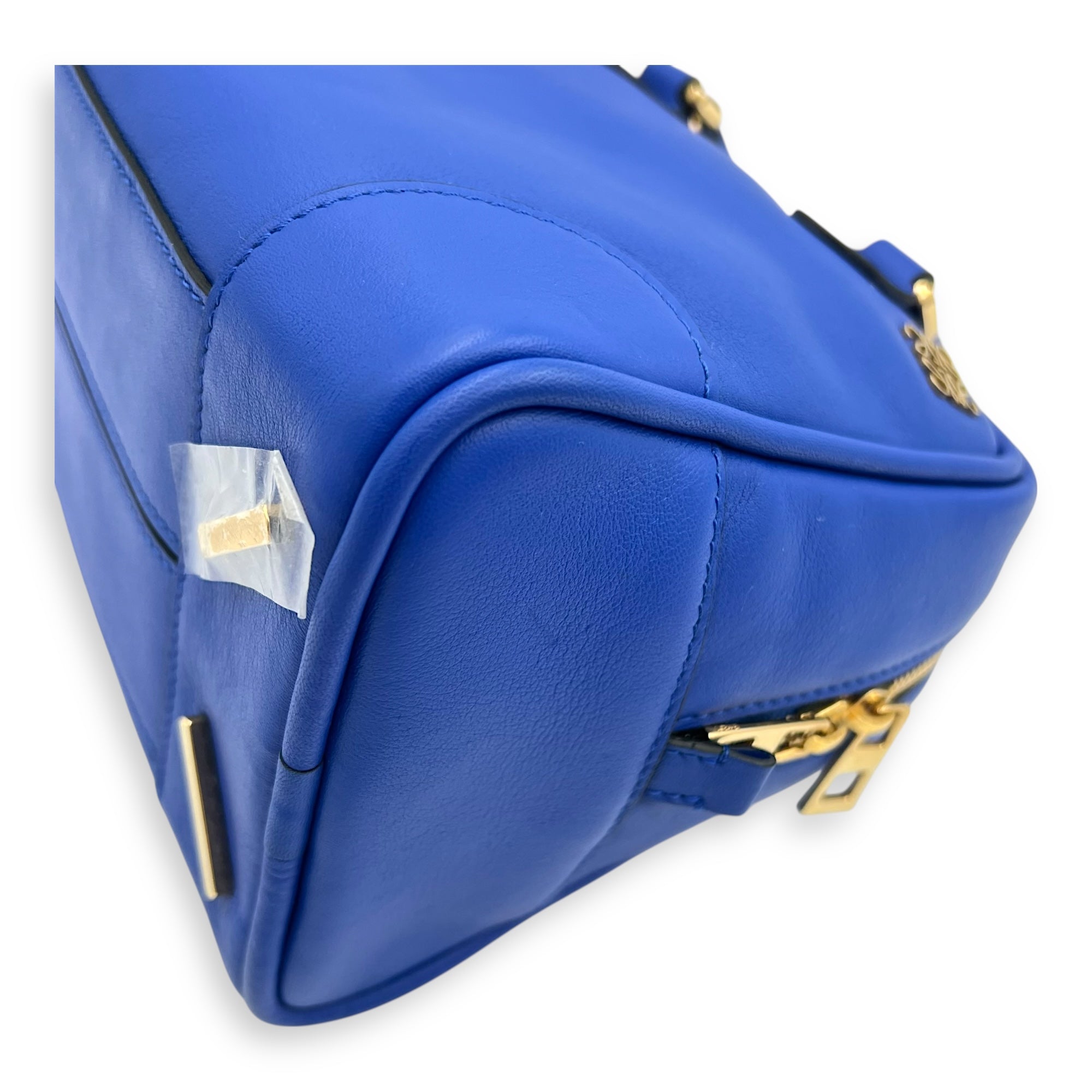 Amazona 19 Brown Top Handle Bag in Calfskin, Gold hardware - Image 7