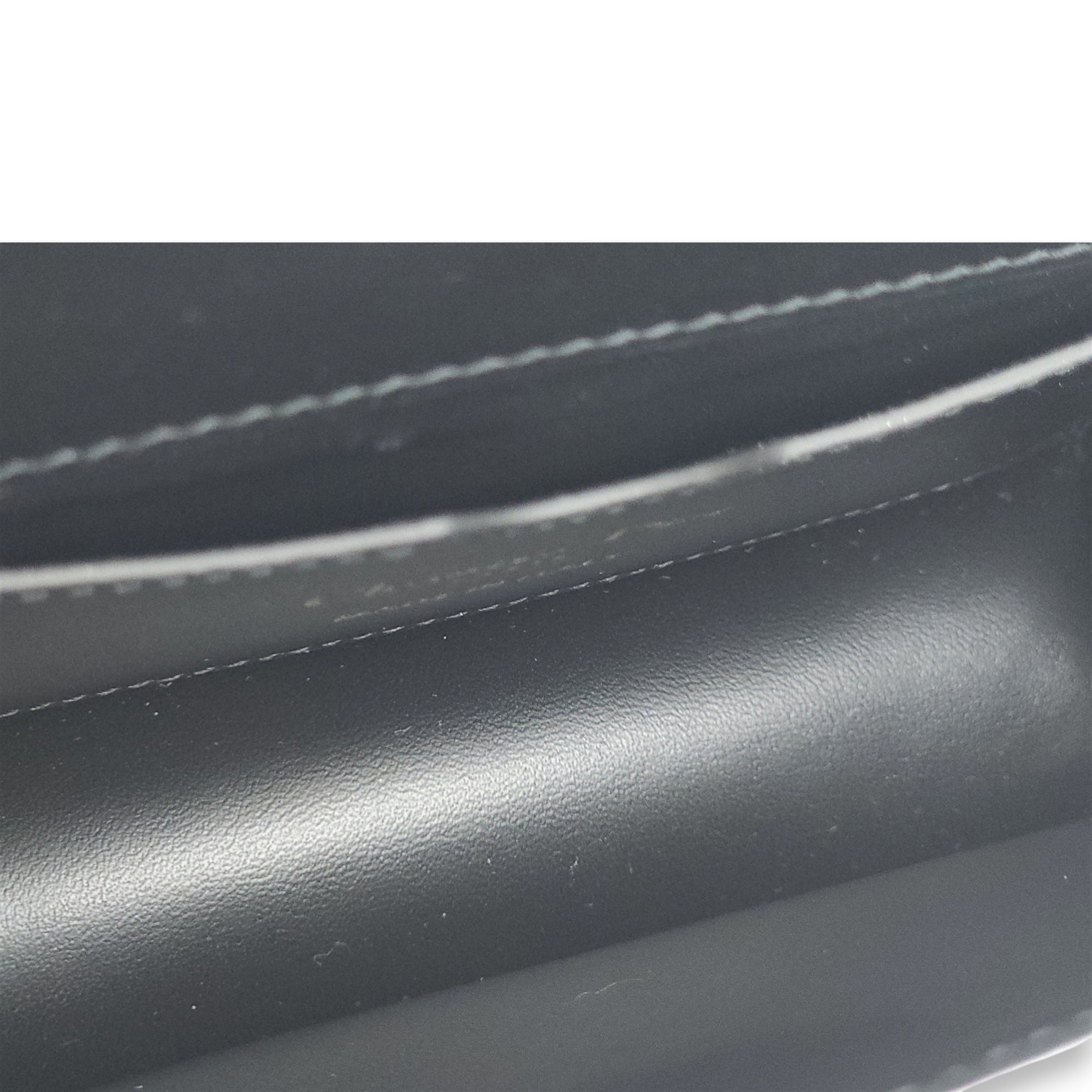 30 Montaigne Micro Black Crossbody Bag in Calfskin, Gold hardware - Image 11