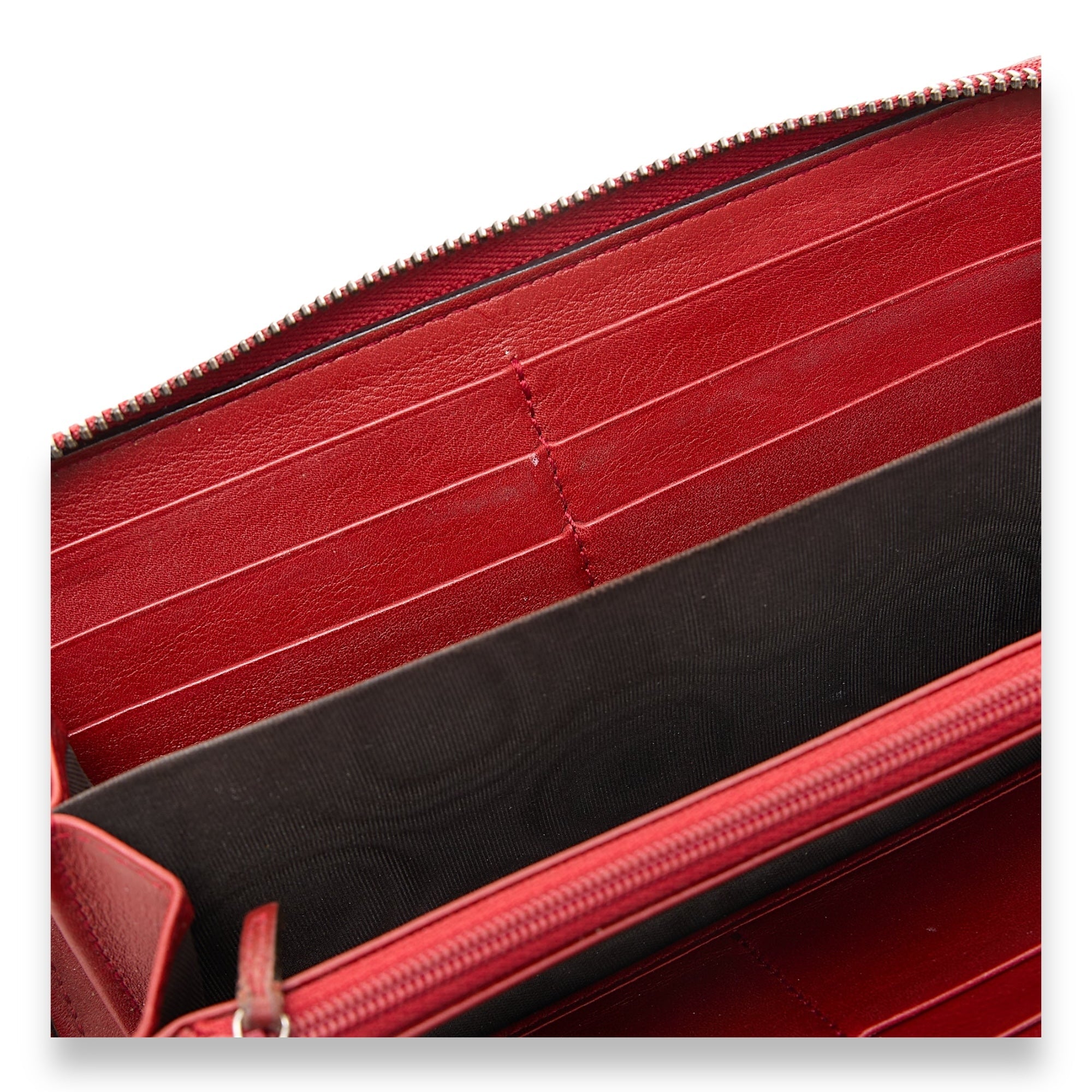 Flap Long Wallet in Guccissima leather, Silver Hardware - Image 5