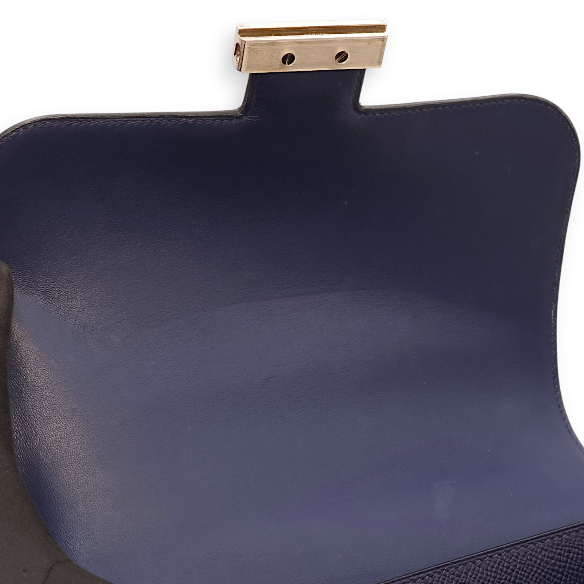 Constance 24 Blue Sapphire in Epsom, Palladium hardware - Image 12