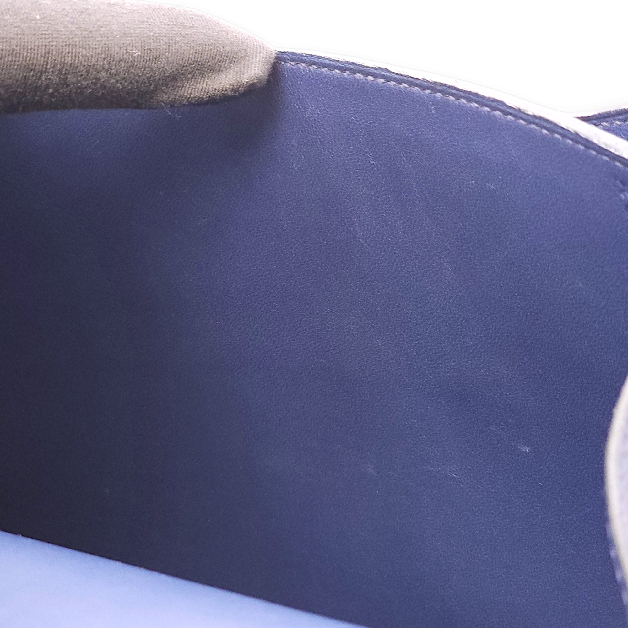 Constance 24 Blue Sapphire in Epsom, Palladium hardware - Image 3