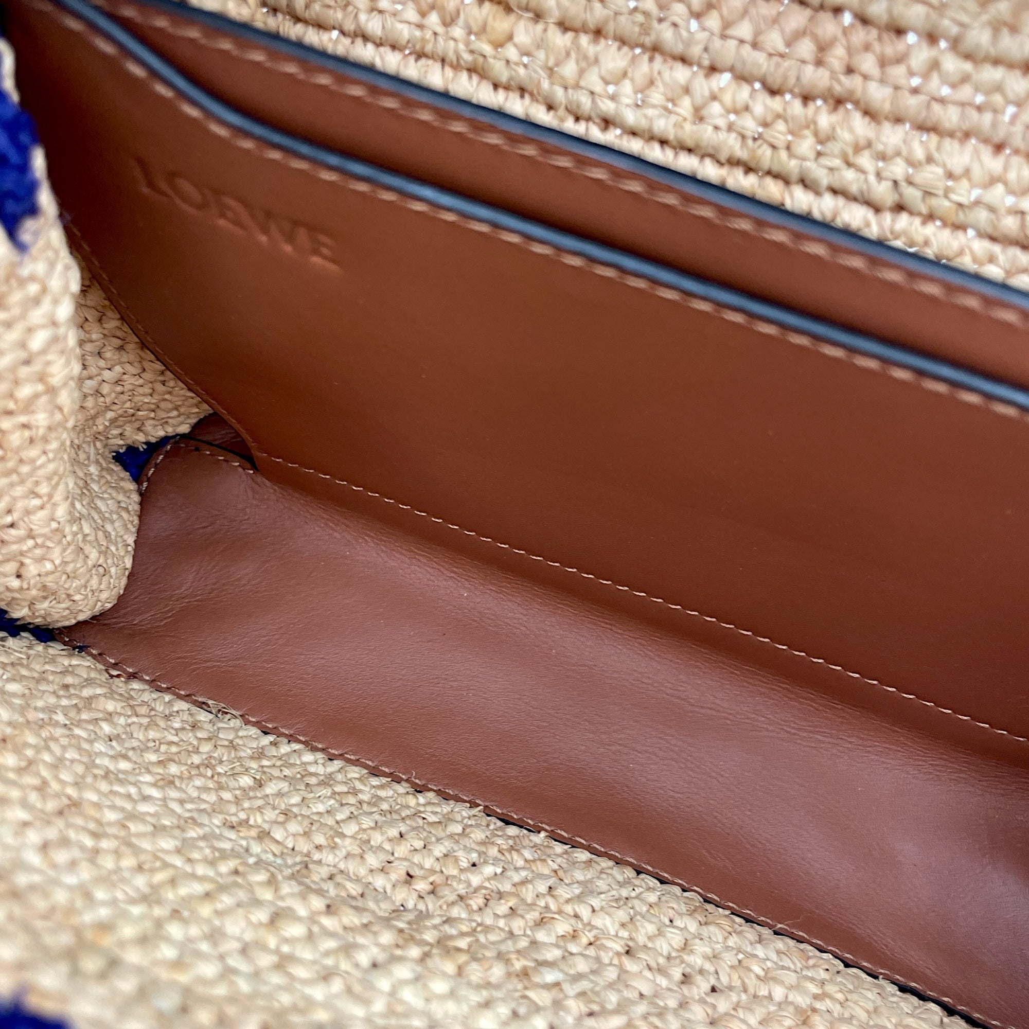 Barcelona Flap 24x15x10cm Beige, blue, purple, brown Crossbody Bag in Calfskin, Silver hardware - Image 7