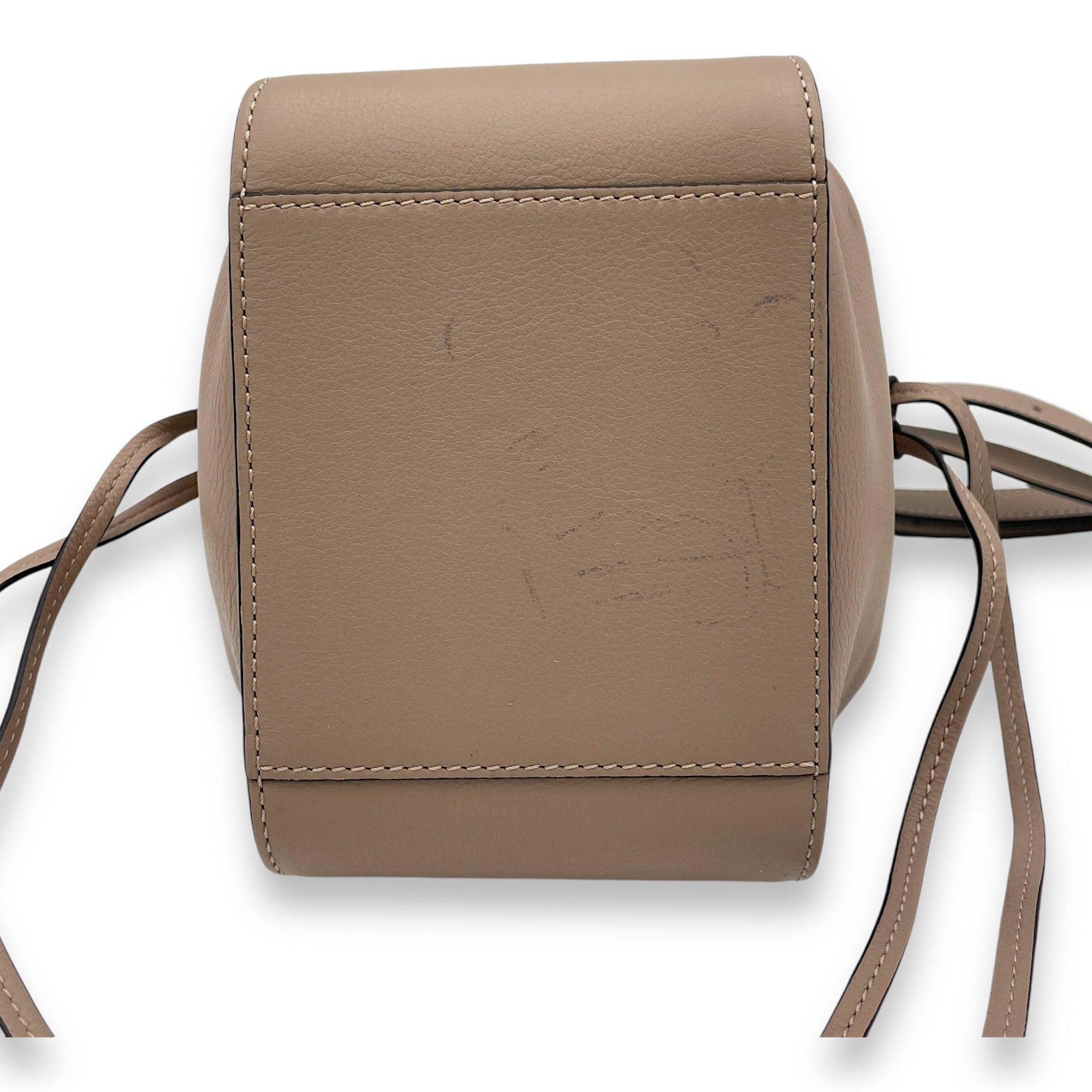 Hammock Mini Brown Top Handle Bag in Calfskin, Gold hardware - Image 6