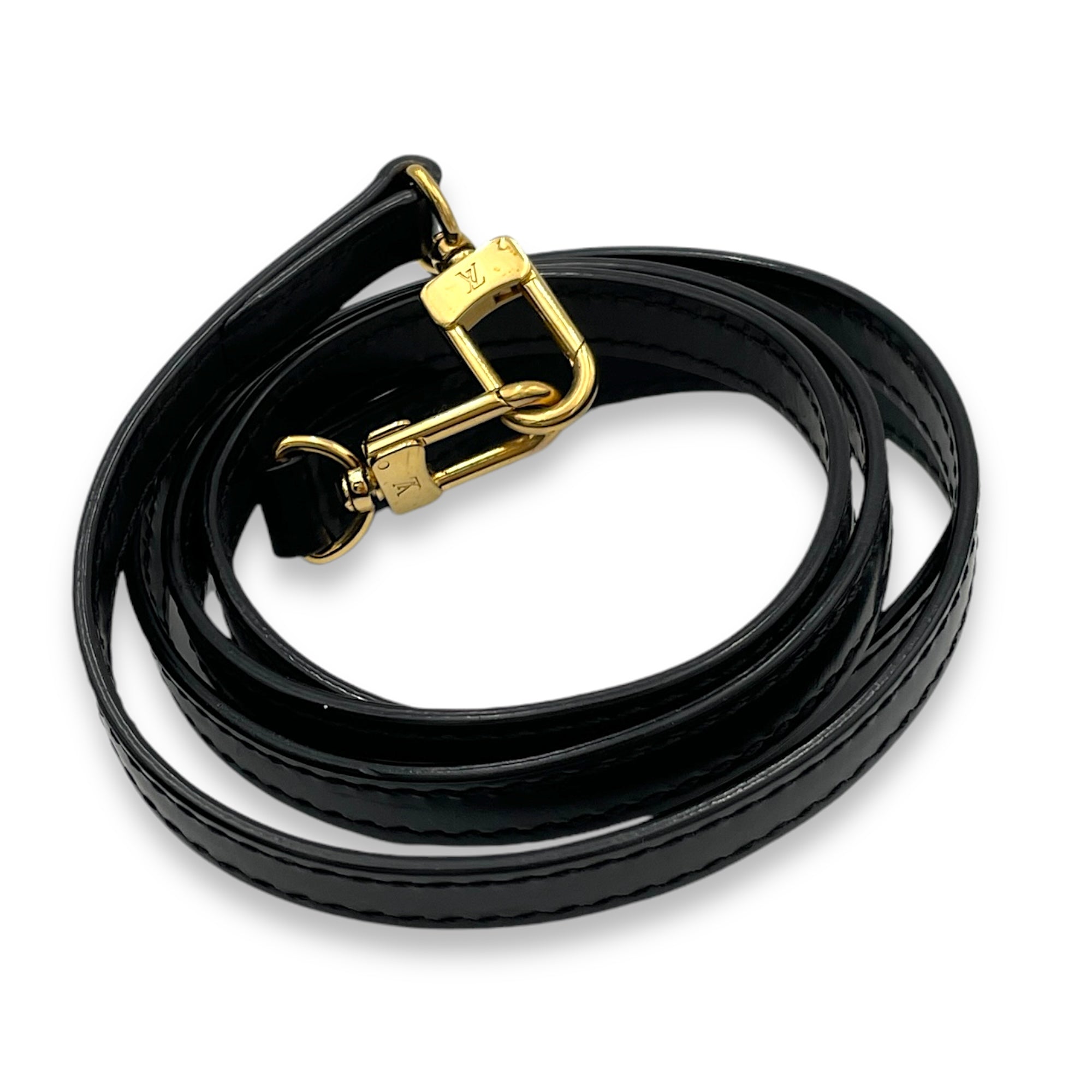 Alma BB Black Top Handle Bag in Calfskin, Gold hardware - Image 13