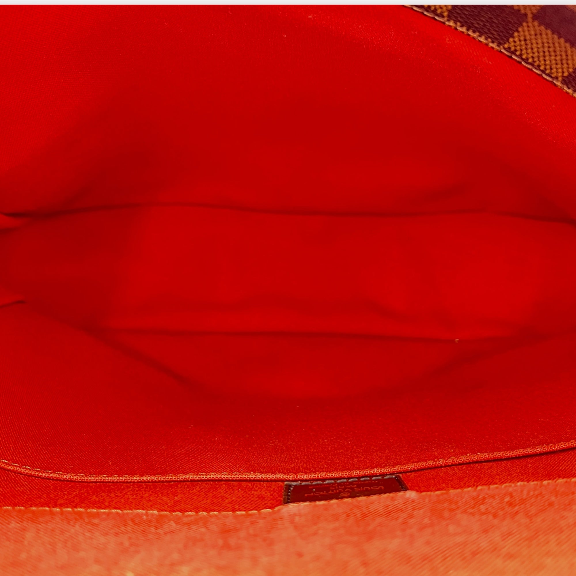 Bastille Messenger Bag Damier Ebene in Coated Canvas, Gold hardware - Image 14