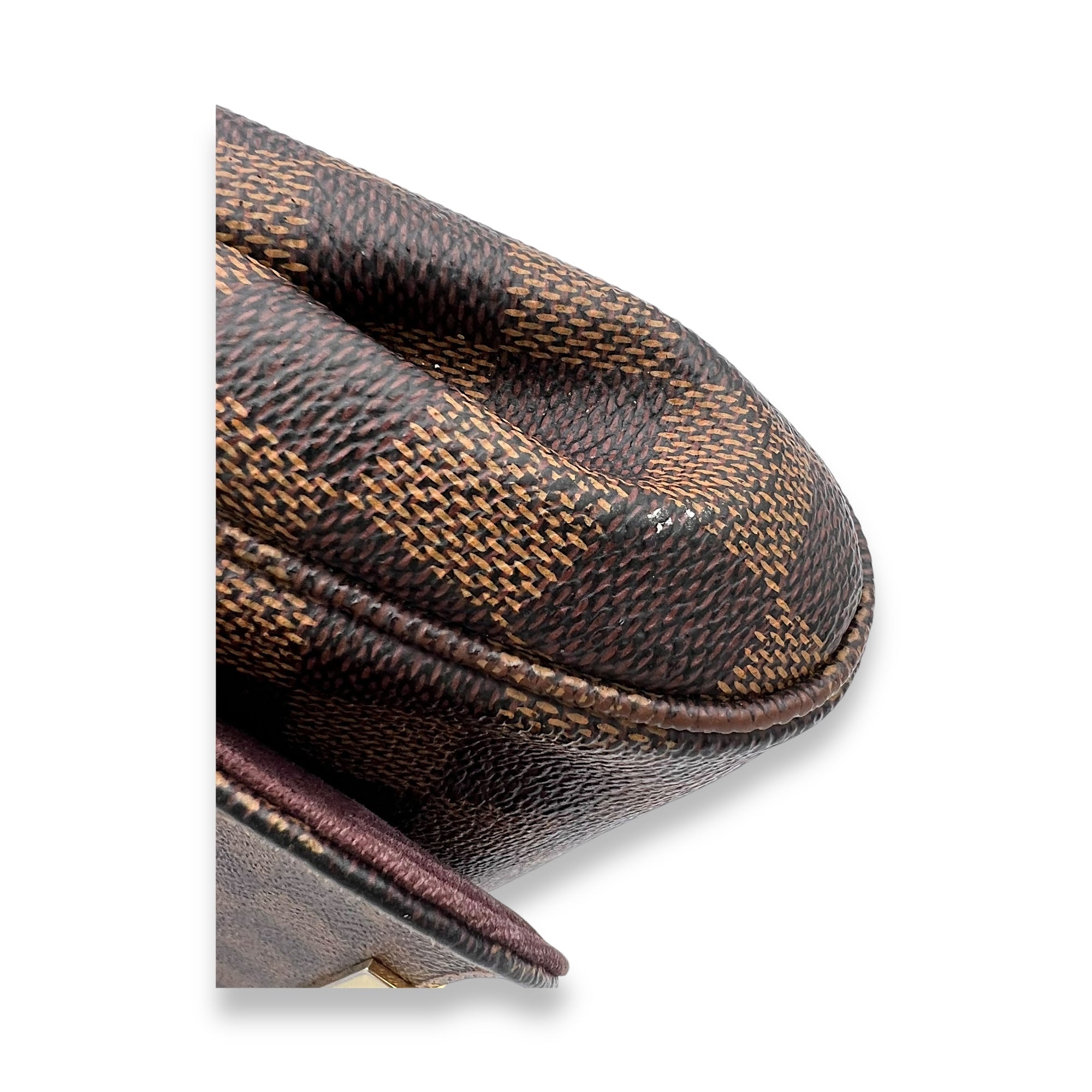 Favourite Damier Ebene Crossbody Bag in Coated Canvas, Gold hardware - Image 8