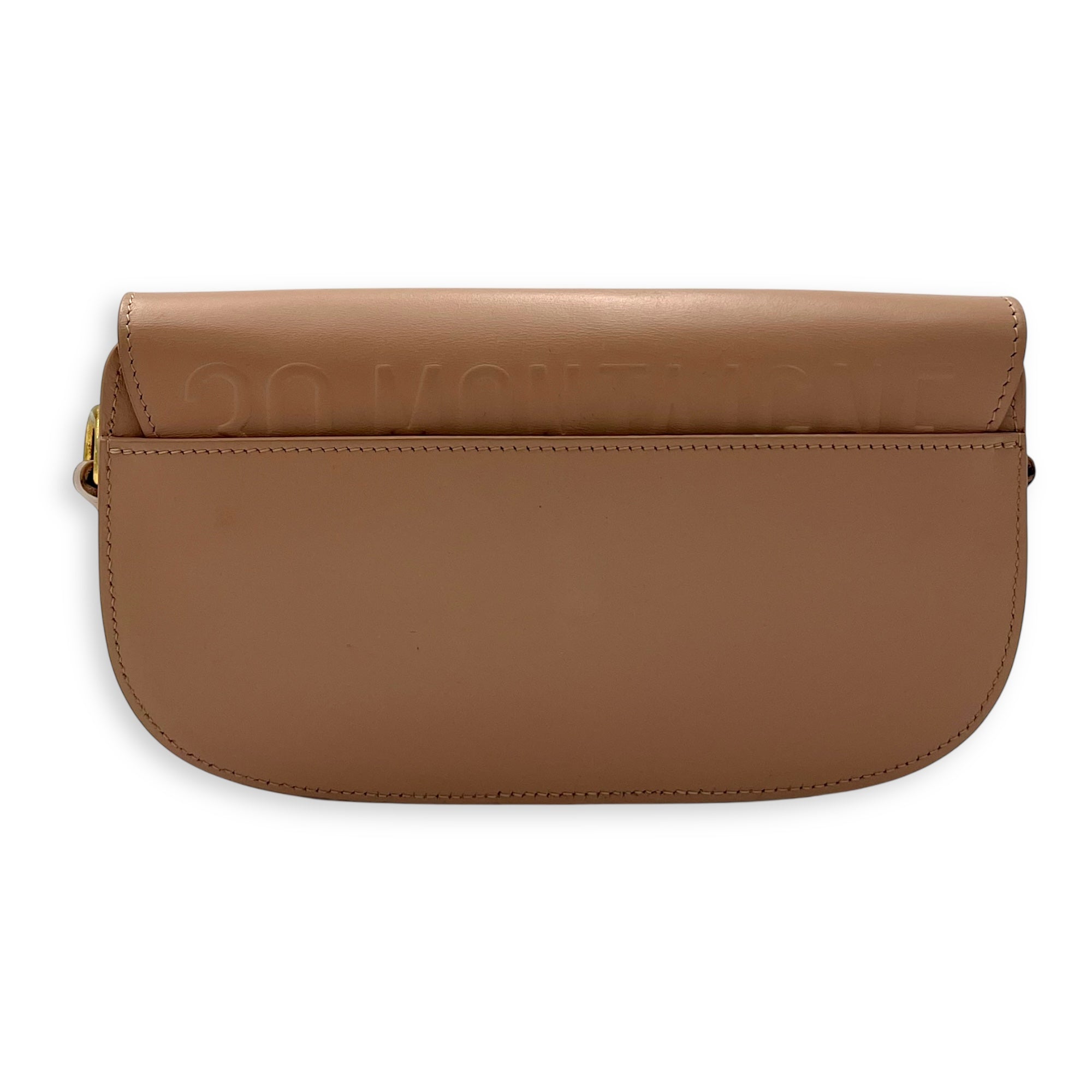 Bobby Shoulder Bag Pink in Calfskin, Gold hardware - Image 3