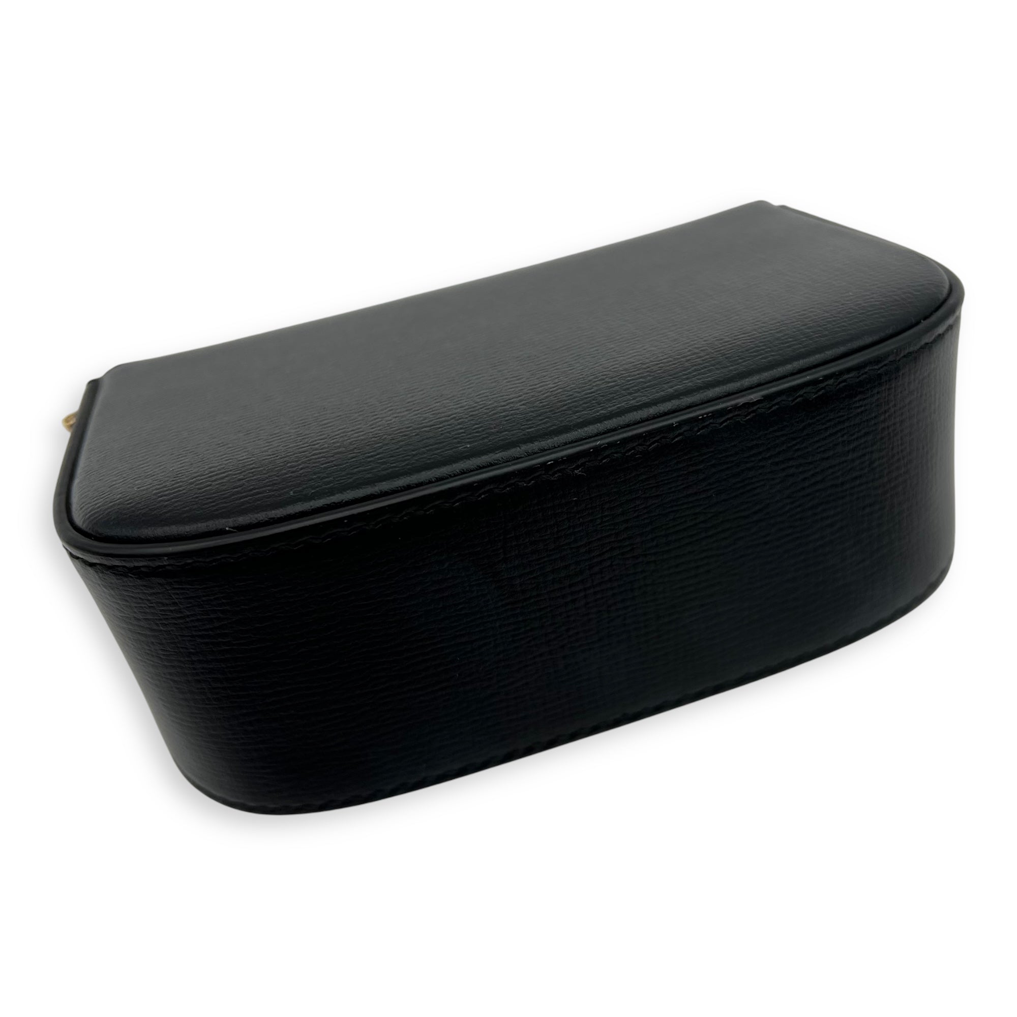 Horsebit 1955 Black Belt Bag in Calfskin, Gold hardware - Image 8