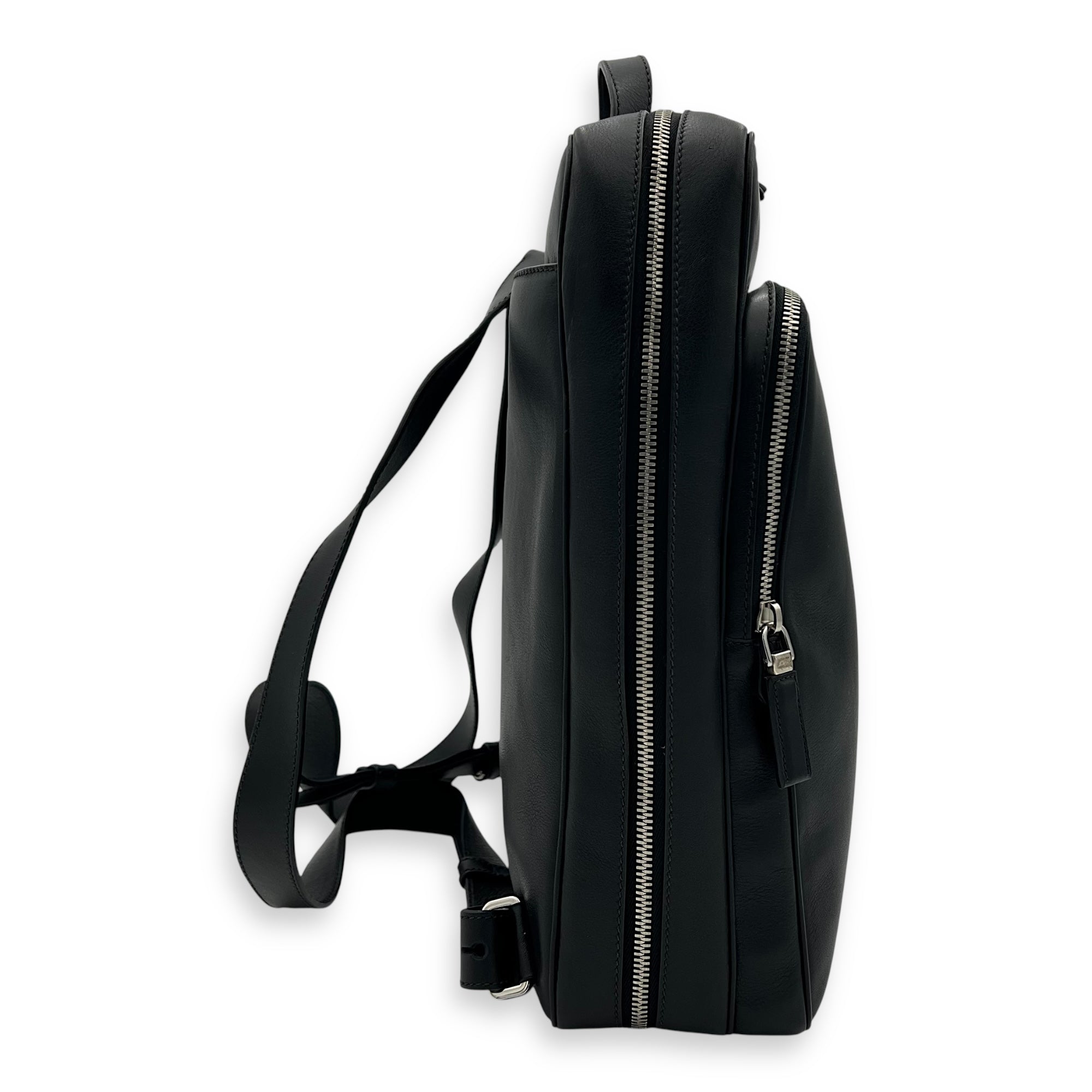 Others Backpack Black in Calfskin, Silver hardware - Image 4