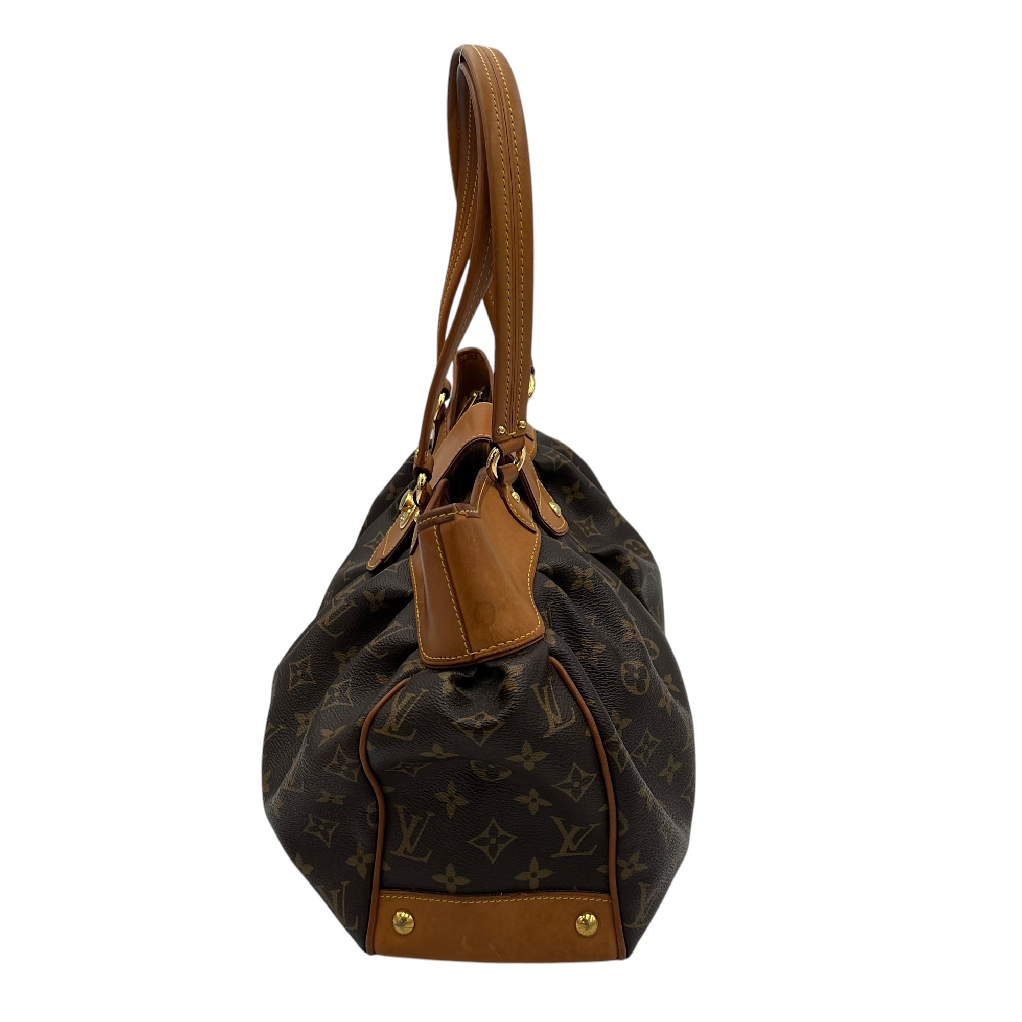 Boetie Shoulder Bag in Monogram Coated Canvas Gold hardware - Image 5